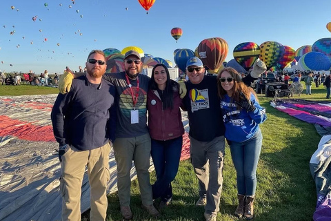 Albuquerque: Sunrise Hot Air Balloon Flight with Toast Private Sunrise Flight