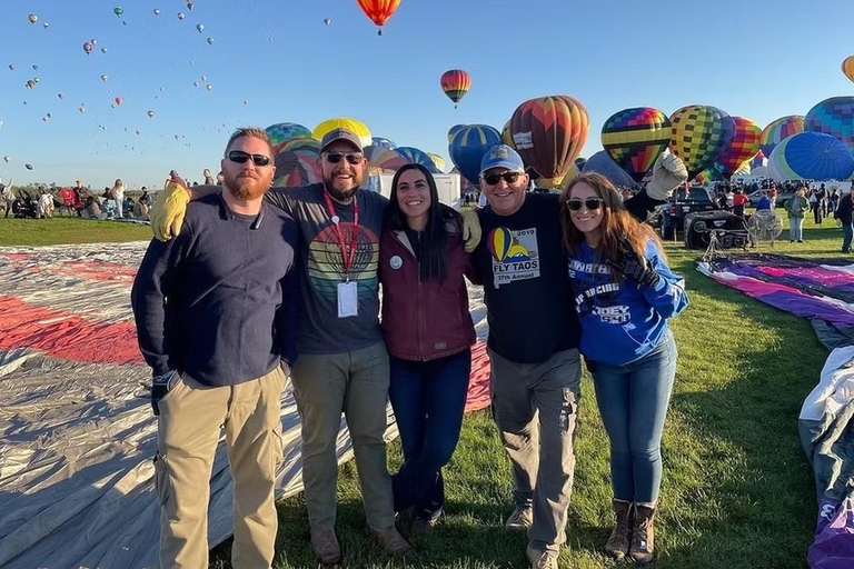 Albuquerque: Sunrise Hot Air Balloon Flight with Toast Private Sunrise Flight