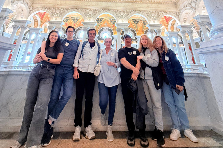 Zwiedzanie Kapitolu i Biblioteki Kongresu z przewodnikiem