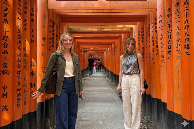 Nara’s Heritage & Fushimi Inari’s Red Gates Tour from Kyoto