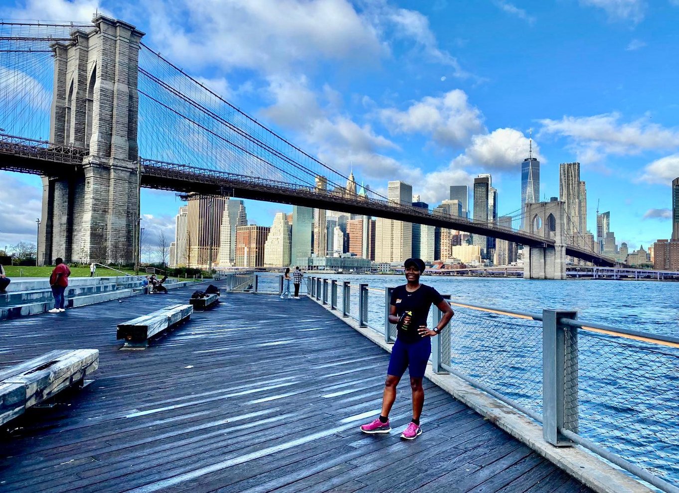 Løbetur på Brooklyn Bridge