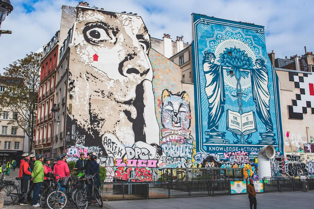 París: Visita guiada en bicicleta - Tesoros del Marais