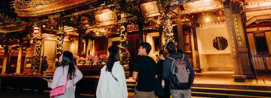 L'origine de Taipei et le temple de Longshan - Circuit culturel à Taïwan
