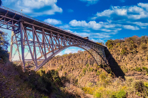 Guided Hike under the Bridge into the Zambezi Gorge Victoria Falls: Gorge Hike under the Bridge