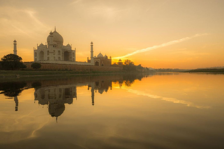 Visita al Taj Mahal en coche el mismo día