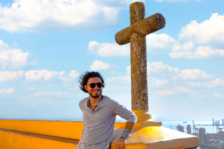 Cartagena: Stadsrondleiding San Felipe Kasteel &amp; La Popa KloosterCartagena: Kasteel van San Felipe &amp; Cerro de la Popa Stadsrondleiding