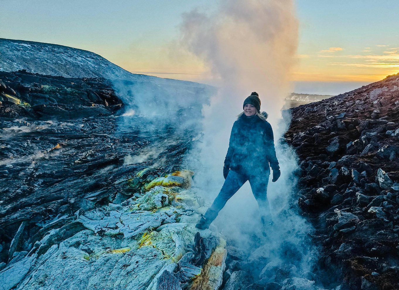 Vandretur på Fagradalsfjall-vulkanen – lille gruppe med lokal guide