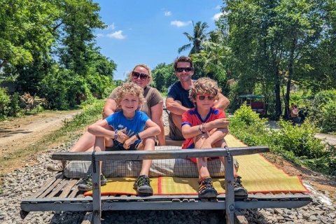Battambang bamboe trein privé dagvullende tour vanuit Siem Reap
