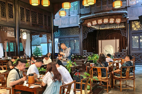 From Hangzhou: Wuzhen Water Town Tour with Riverside Essence Guide for other languages