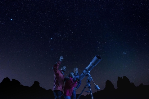 Tenerife : Le Teide et les étoilesT&S : Observation astronomique+prise en charge de l'observatoire au nord
