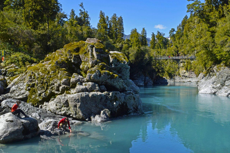 Från Franz Josef: TranzAlpine &amp; busstur till Christchurch