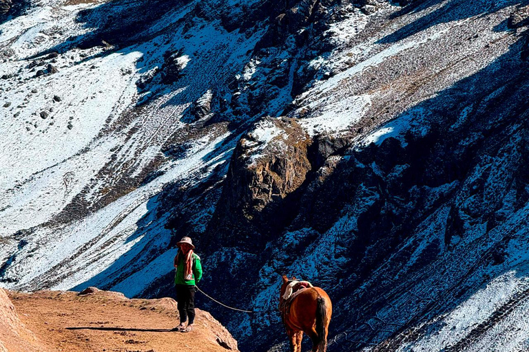 From Cusco: Rainbow Mountain Tour with late departure and lunch From Cusco: Rainbow Mountain Tour with Late Departure and Lunch