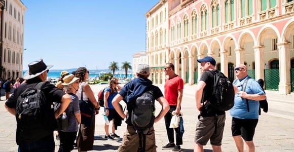Split: Private Tour zur römischen Geschichte und zum Markt