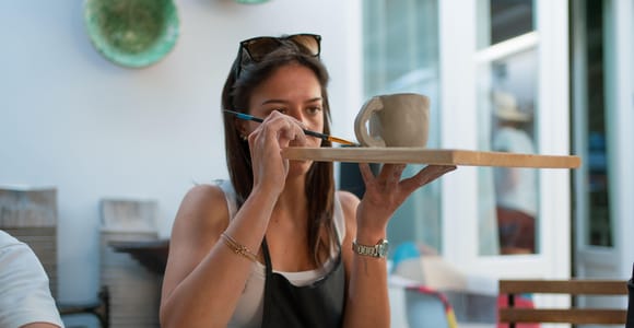 Polignano a Mare: Ceramic Workshop and Aperitif