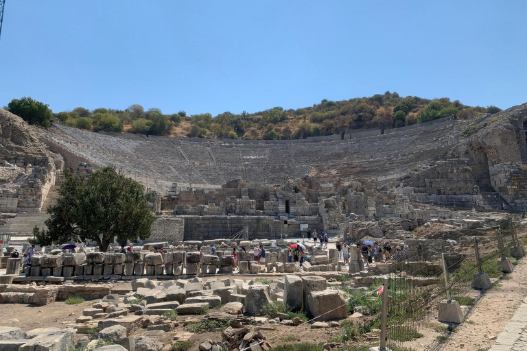 From Kusadasi Port: Ephesus Ancient City Tour with LunchSmall Group Tour to Ephesus Ancient City