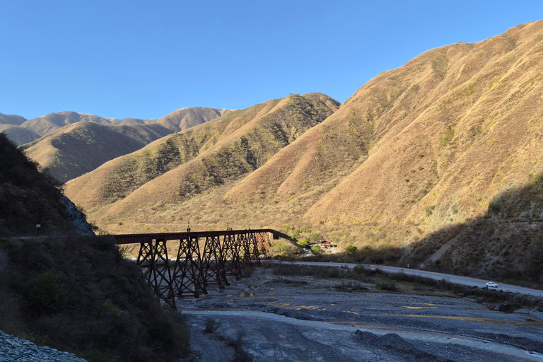 From Salta: Quebrada del Toro Mountain Bike Tour with Guide