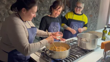 Comer See: Kochkurs auf italienische Art in Bellagio