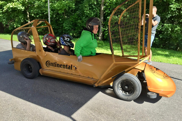 Latvia Bobsleigh and luge track ride experience (Summer Bob) Summer bob