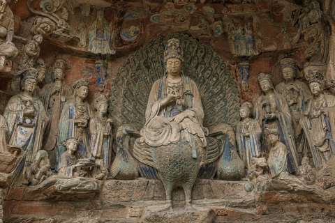 Chongqing: Dazu Rock Carvings Tickets & Digital Cinema Baodingshan + Digital Cinema & Transport