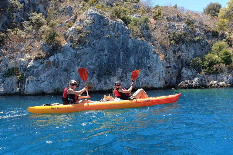 Vanuit Athene Zeekajak Gezonken stad Epidaurus