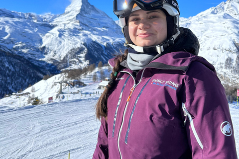 Family Skiing Zermatt – Private Lessons