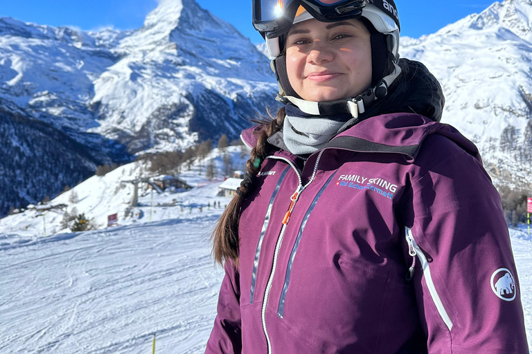 Family Skiing Zermatt – Private Lessons