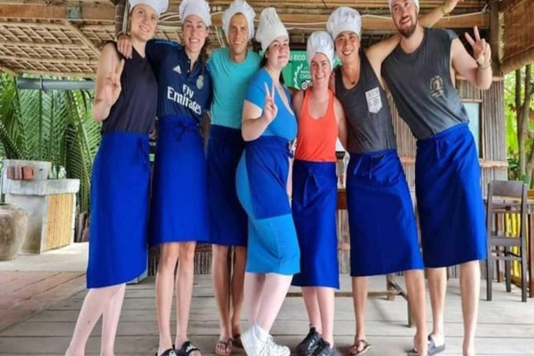 Hoi An: Bay Mau Cooking Class w Optional Market &Basket Boat Cooking Class only