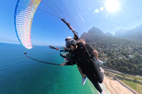 Rio de Janeiro: Tandem Paragliding Flight with Photos and Video Hang gliding flight