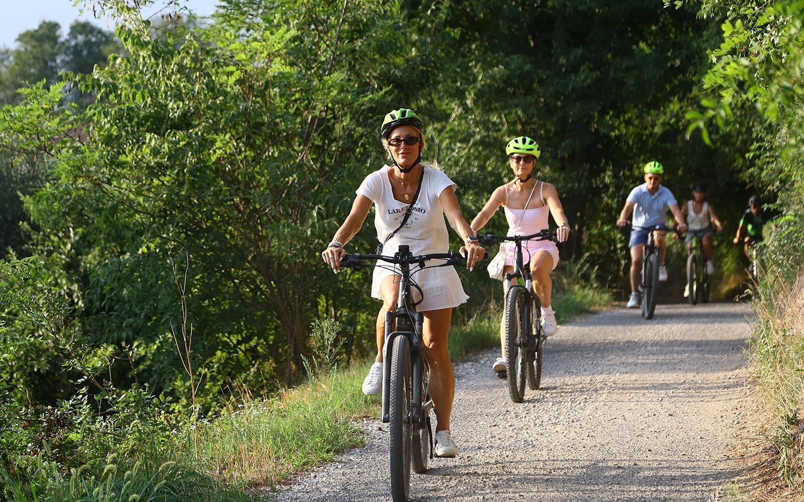 Salò: E-Bike-Tour mit Weinverkostung auf den Valtenesi-Hügeln