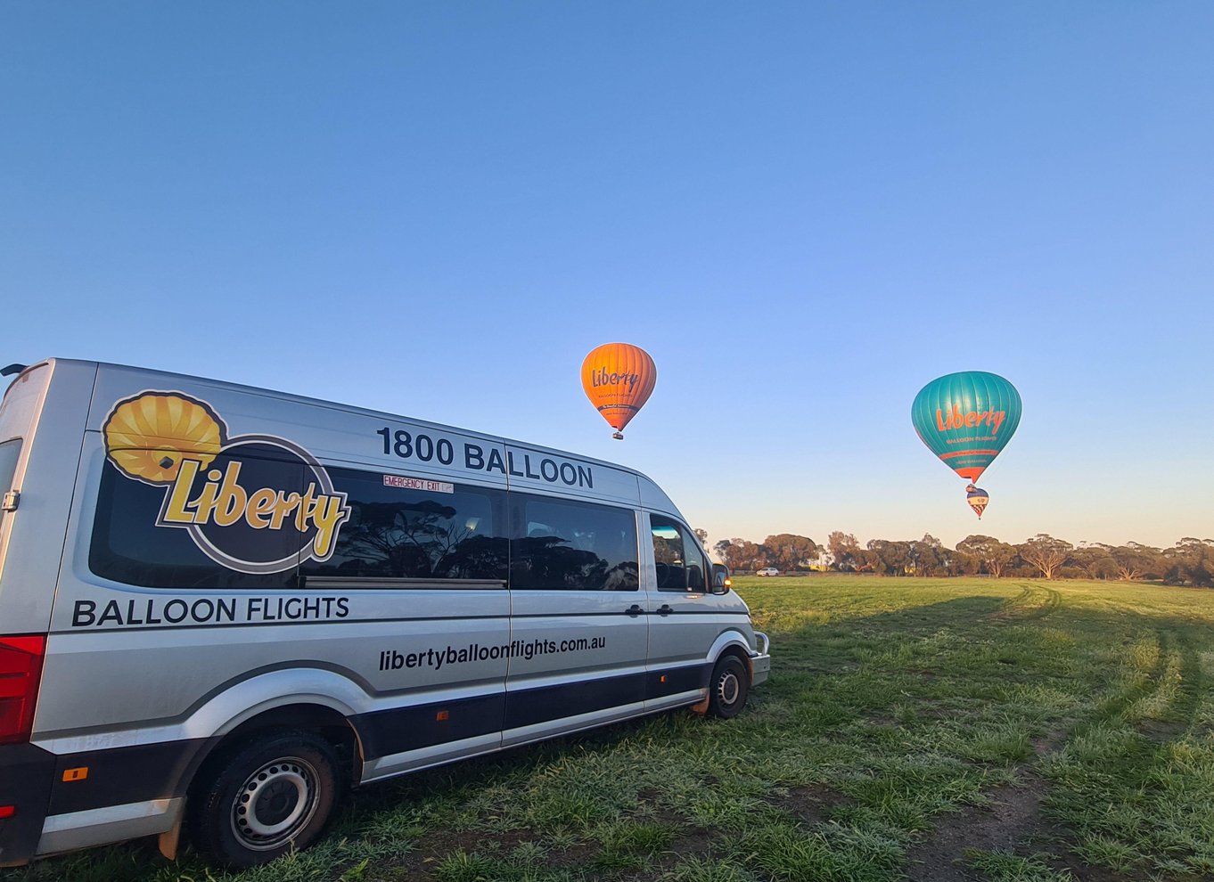 Perth til Northam: Ballonflyvning inklusive shuttlebus