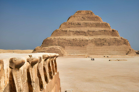Cairo: Saqqara, Dahshur & Memphis Private Tour with Lunch
