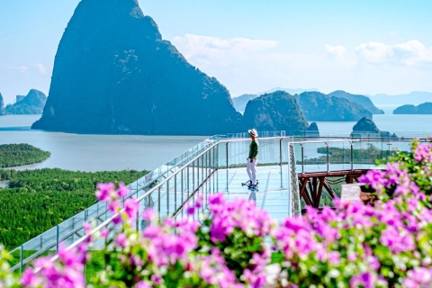 Khaolak: Sunset Phangnga Bay Skywalk und James Bond IslandSonnenuntergang in der Bucht von Phang Nga und James Bond Island Tour
