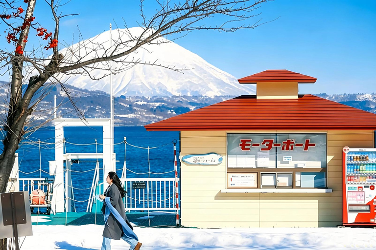 Sapporo: Lake Shikotsu Ice Festival, Noboribetsu & Lake Toya Private Sightseeing Tours