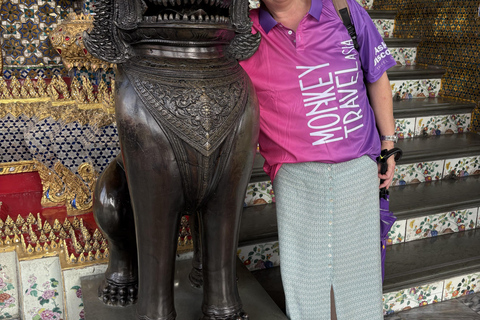 Bangkok: Floating & Railway Markets & Grand Palace Tour Hotel Pick-Up (Tour ends at Grand Palace)