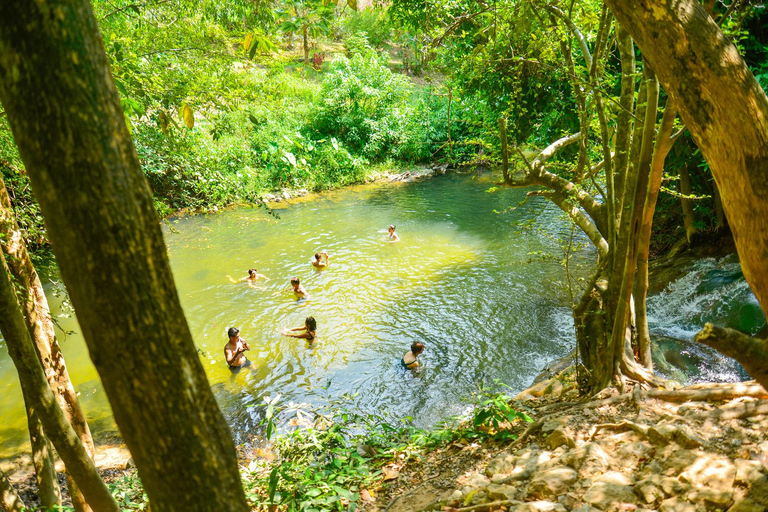 Escapade privée à Krabi : Piscine d'émeraude, sources d'eau chaude et grotte du tigreFourgon privé