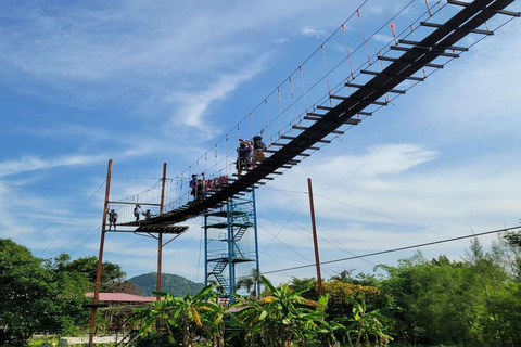 Pattaya Rainforest Zipline Rope Suspension Bridge Adventure