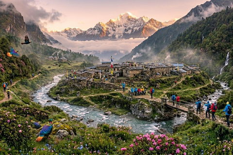 Short & Stunning: 5-Day Langtang Valley Trek from Pokhara