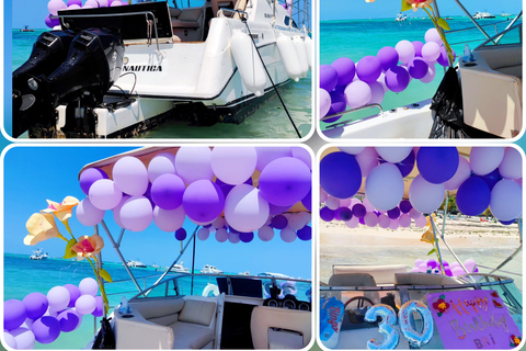 Private Yacht Tour with Snorkeling, lagoon and wild beach Your for 1-4 persons