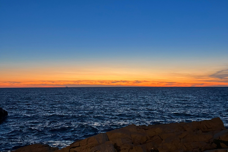 Marsella: Puerto Viejo, Notre Dame de la Garde, Soleil Couchant