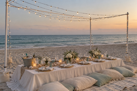 Miami Beach: Private Brunch Picnic Experience