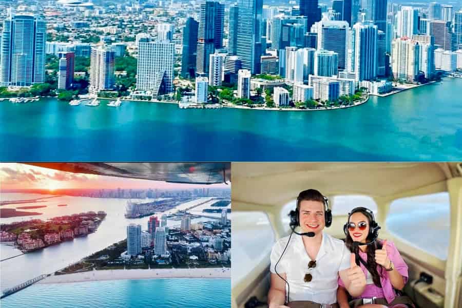 Miami: South Beach – private 50-minütige private Flug-Tour. Foto: GetYourGuide