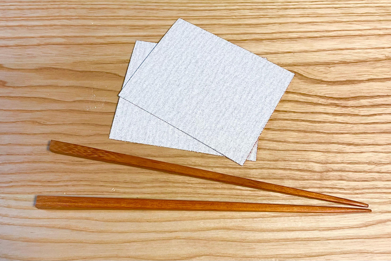 Sapporo: Workshop de fabrico de pauzinhosSapporo: Chopstick-Making Workshop