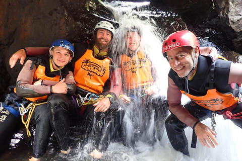 Cairns: Tour d&#039;avventura Crystals &amp; Behana - Canyoning a CairnsEsperienza nella foresta pluviale delle cascate di Cairns Giornata intera avanzata