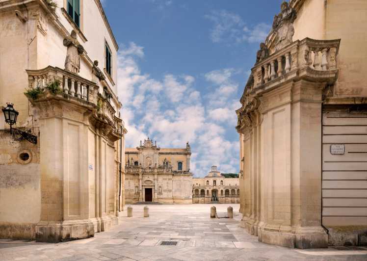 Lecce guided tour with underground discoveries