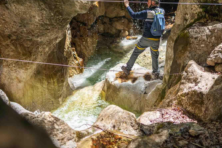Bled: Hvadnik Gorge Via Ferrata Tour with Wire Bridges