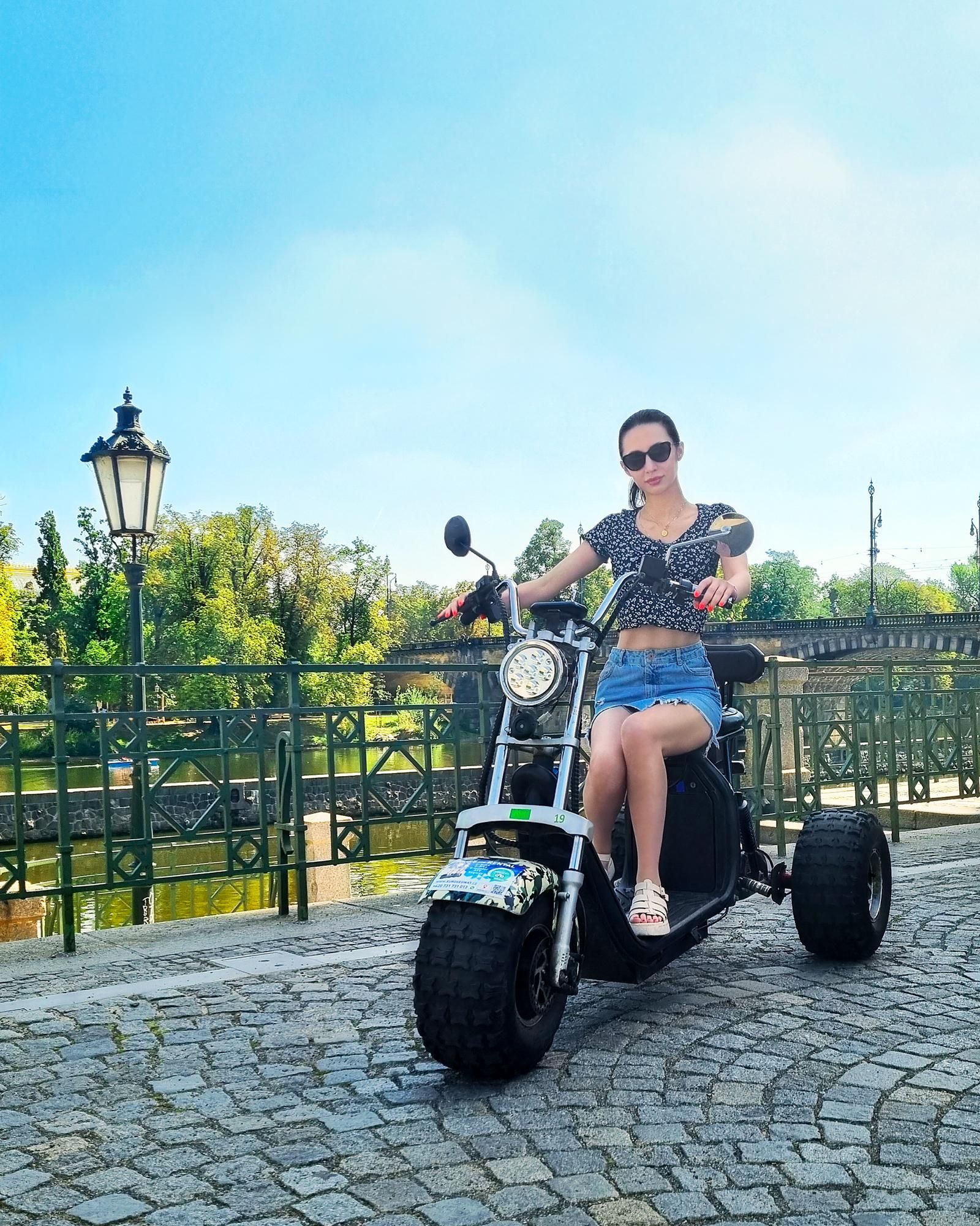 Prag: City Highlights Geführte Elektro-Dreirad Tour