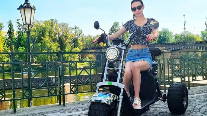 Praga: Lo más destacado de la ciudad Visita guiada en triciclo eléctrico