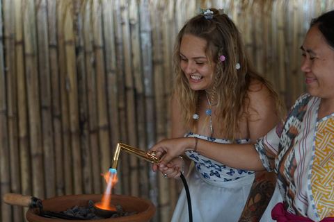 Kuta : Make Your Own Silver Jewelry Class Airport pickup area kuta