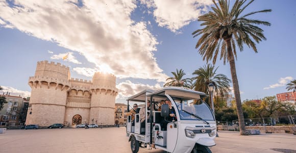 Valencia: 2-stündige geführte Tour zu den Highlights der Stadt mit dem Tuk Tuk