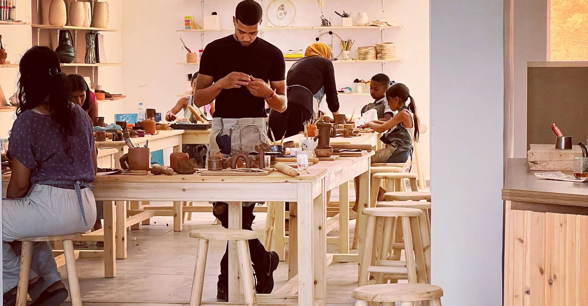 Marakeş, Fas Çayı ile Çömlek Atölyesi - Hizvo